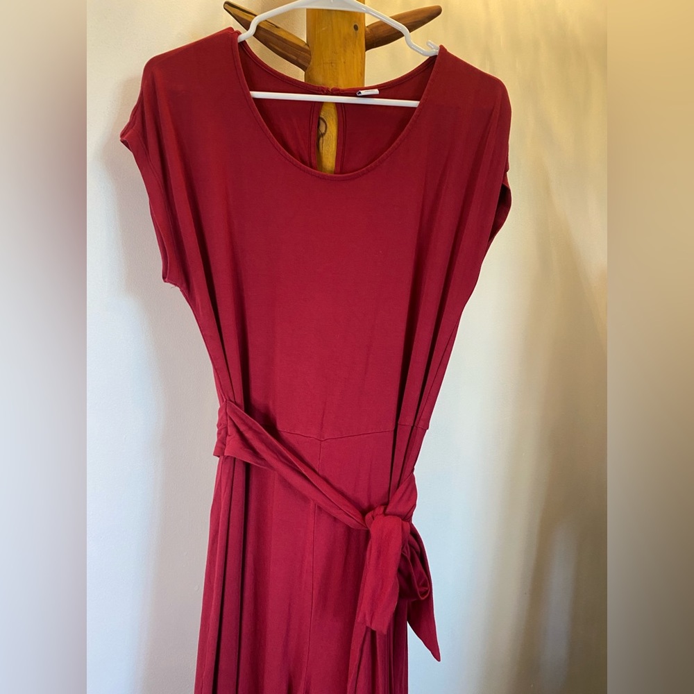 Jumpsuit size medium in women’s, red